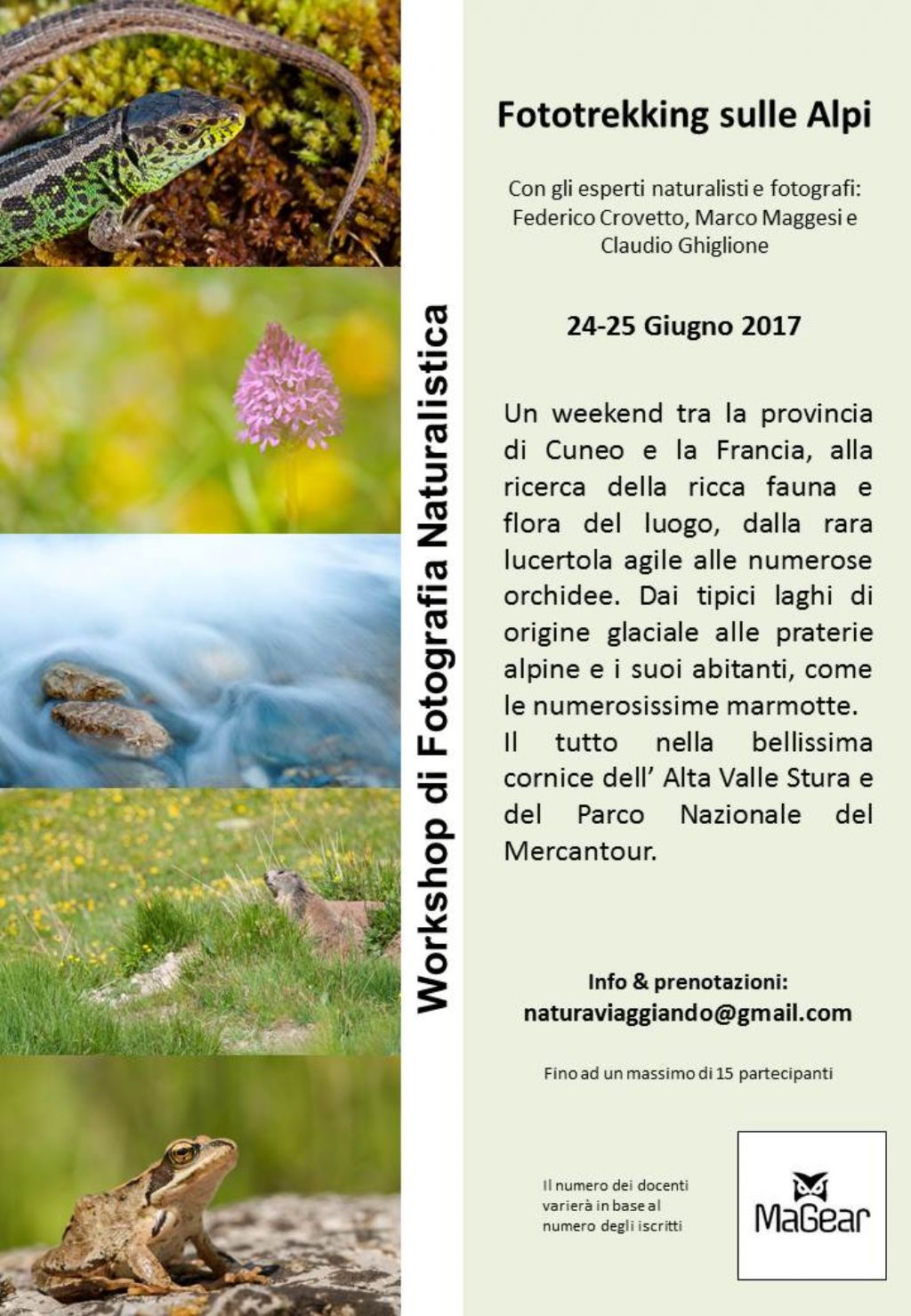 workshop fotografico: Fototrekking sulle Alpi